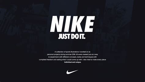 Nike "Just Do It" Sports Posters :: Behance