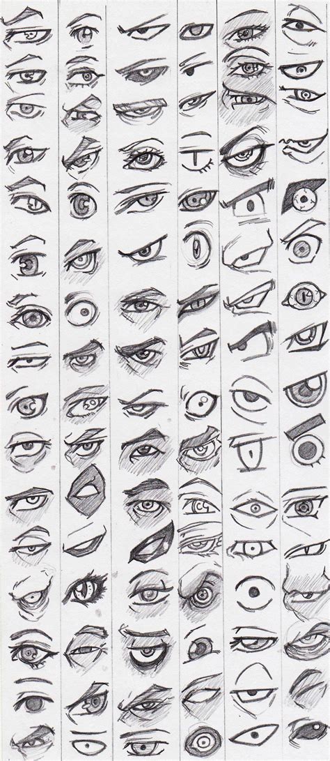Eye reference stylized by KingAngel-Z Art Drawings Simple, Art Drawings Sketches, Pencil ...