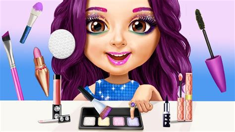 Fun Kids Care Games - Sweet Baby Girl Princess Makeup, Nail Beauty Salon Makeover Kids Games ...