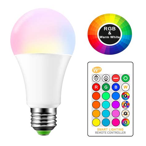 E27 LED 16 Color Changing RGB Magic Led Bulb 5/10/15W LED Lamp + IR Remote RLM | eBay