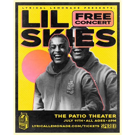 TICKETS: Lil Skies FREE Show - Lyrical Lemonade