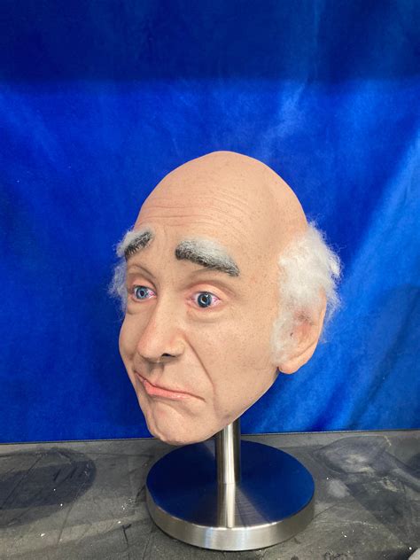 Larry David Full Head Mask. Real. - Etsy