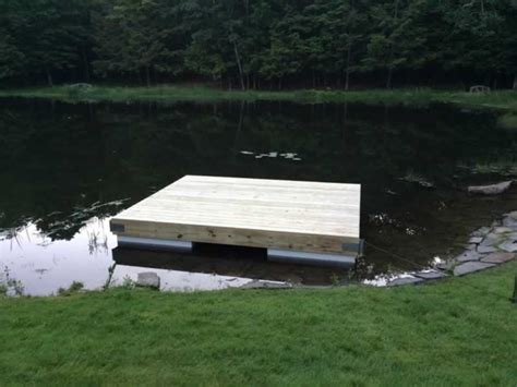 How to Build a Floating Dock Yourself | Handyman tips