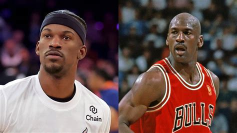 Jimmy Butler And Michael Jordan Side By Side: Facial Similarities ...