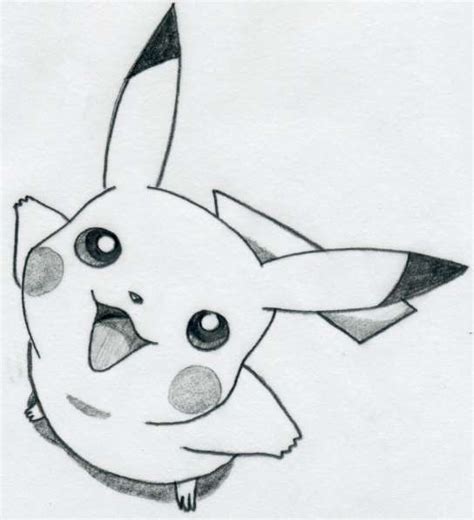 Draw Pikachu Quickly And Easily