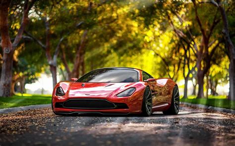 Cars Aston Martin Concept Red Car Dbc Design 4k Ultra Hd Wallpaer ...