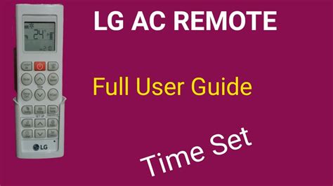 Lg Dual Inverter Ac Remote Control Manual