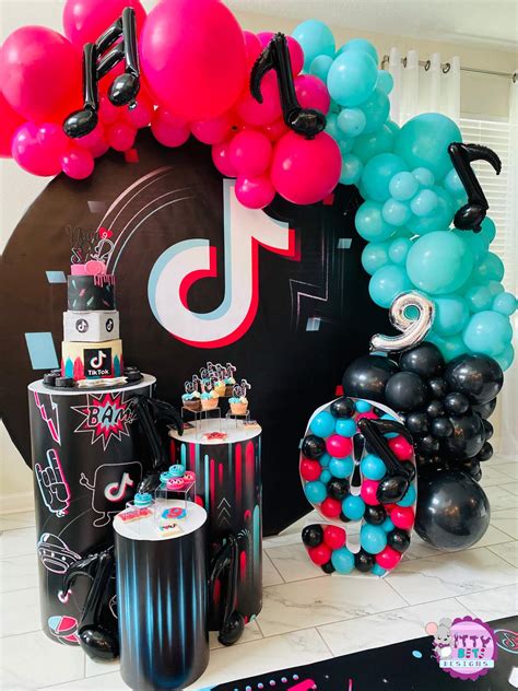 Tik Tok Birthday Party Ideas | Photo 1 of 20 | Catch My Party