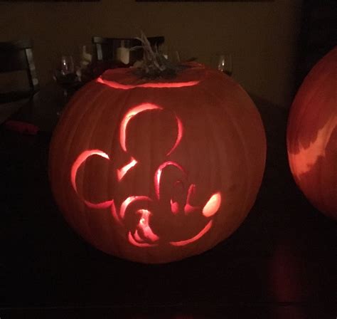 Disney Mickey Mouse pumpkin carving | Pumpkin carving, Mickey mouse pumpkin, Pumpkin