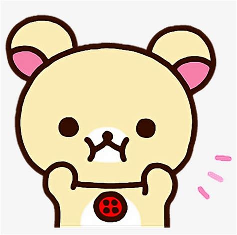 Korilakkuma Kawaii Cutie Notmine - Korilakkuma Rilakkuma Transparent ...