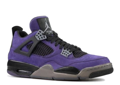Travis Scott x Air Jordan 4 Purple Suede Release Info | Nice Kicks