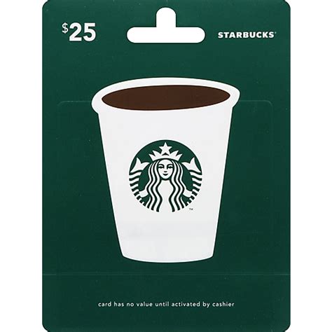 Starbucks $25 Gift Card | Gift Cards | Sun Fresh