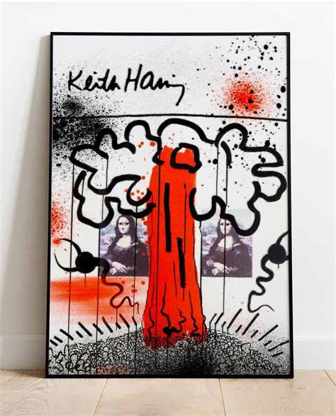 Haring Pop Ed I Wall Art For Home- Pyaarnation