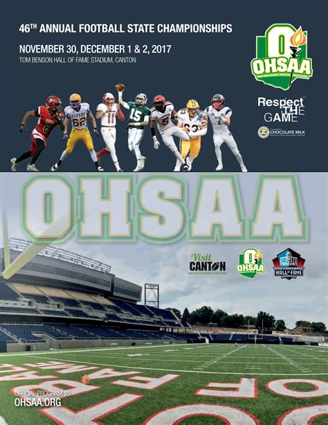 OHSAA > Sports & Tournaments > Football > Football - 2017 > 2017 OHSAA Football State Playoffs ...