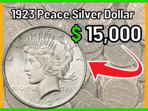 1923 Peace Silver Dollar Value and Price Chart