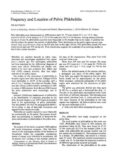 (PDF) Frequency and location of pelvic phleboliths - DOKUMEN.TIPS