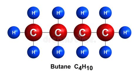 Butano stock de ilustración. Ilustración de hidrocarburo - 83615830