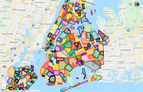 A Colorful Interactive Map That Shows Every Neighborhood in New York ...