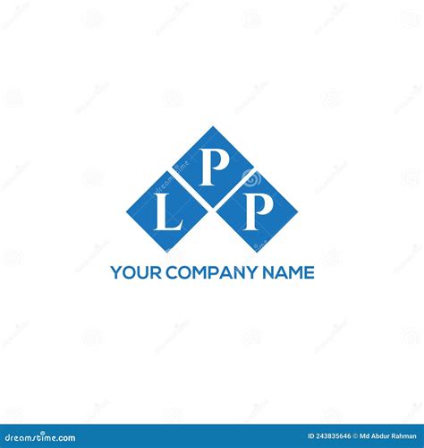 LPP Letter Logo Design on White Background. LPP Creative Initials Letter Logo Concept Stock ...