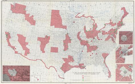 Off-limits areas: U.S. vs. USSR - Vivid Maps