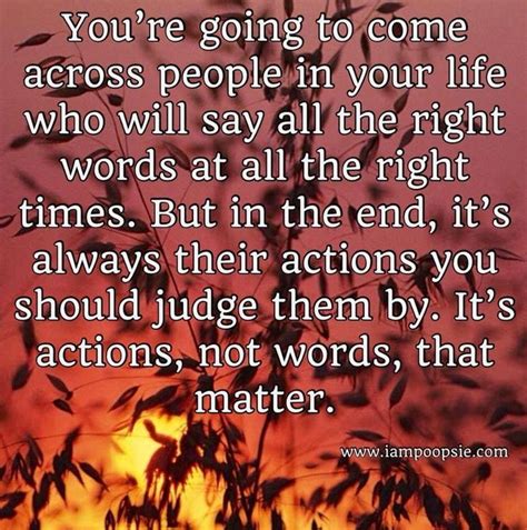 Words Vs Actions Quotes. QuotesGram