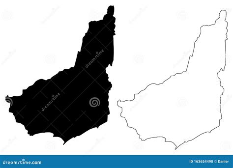 Maldonado Department Departments of Uruguay, Oriental Republic of Uruguay Map Vector ...