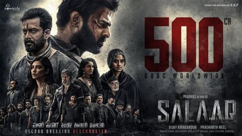 Salaar Worldwide Box office: The Movie Entered 500 Crores Club! - Moviezupp