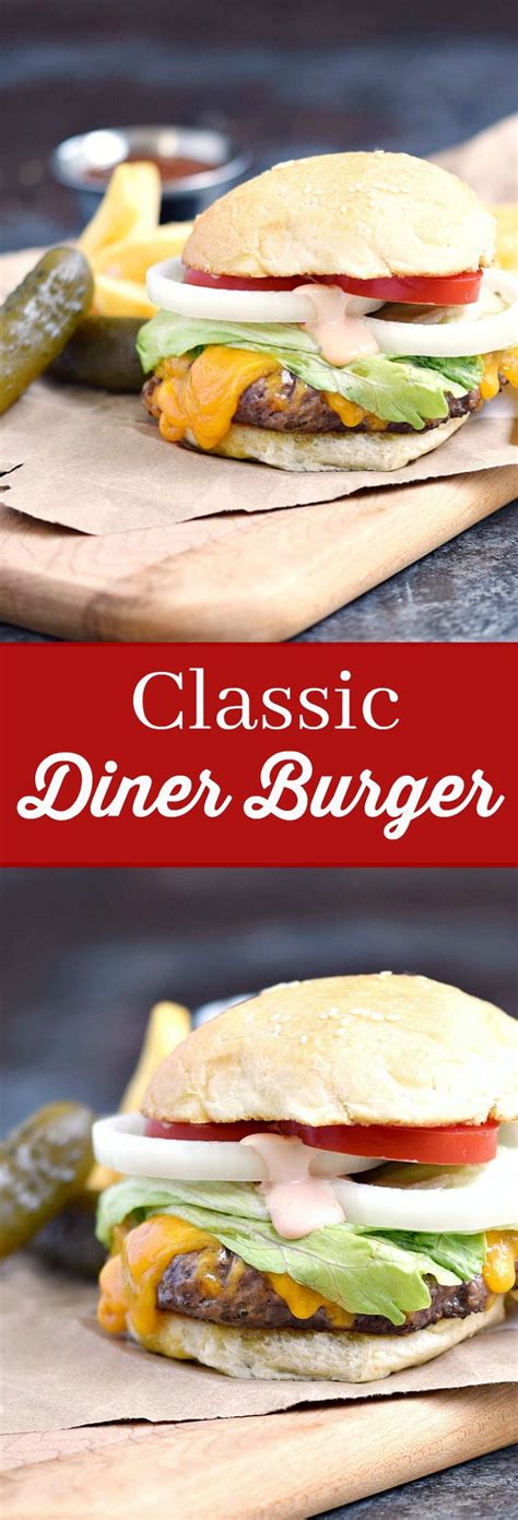 Indulge in Nostalgia with a Classic Diner Burger