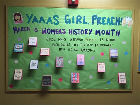 10 Amazing Bulletin Boards That Celebrate All Things Her-story | Women history month bulletin ...