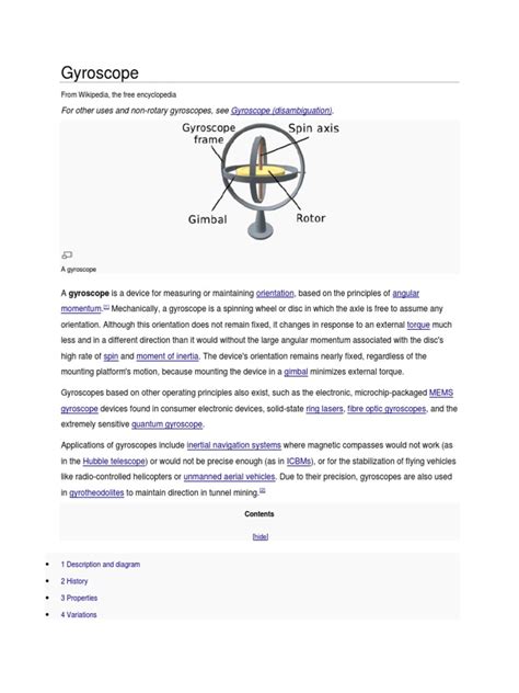 Gyro Sensor | PDF | Gyroscope | Force