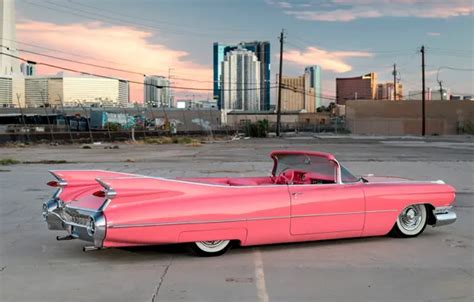 Wallpaper Pink, Style, Cadillac Eldorado images for desktop, section ...