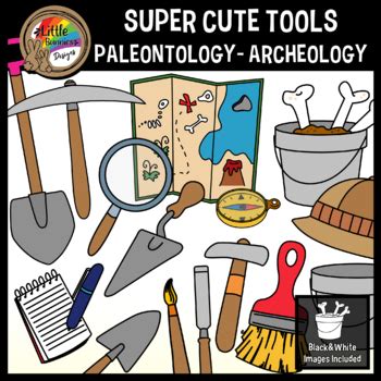 Paleontologist Tools Clipart