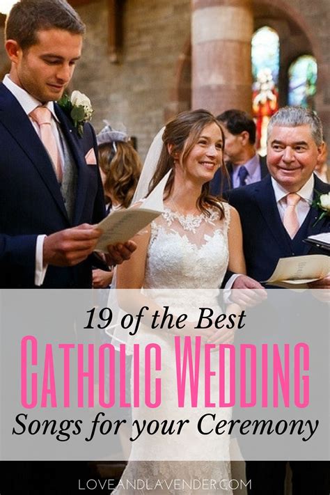 Guide to the best catholic wedding songs for your ceremony – Artofit