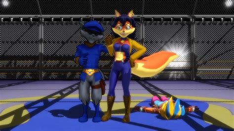 Carmelita is victorious by Lavells-Enterprise on DeviantArt