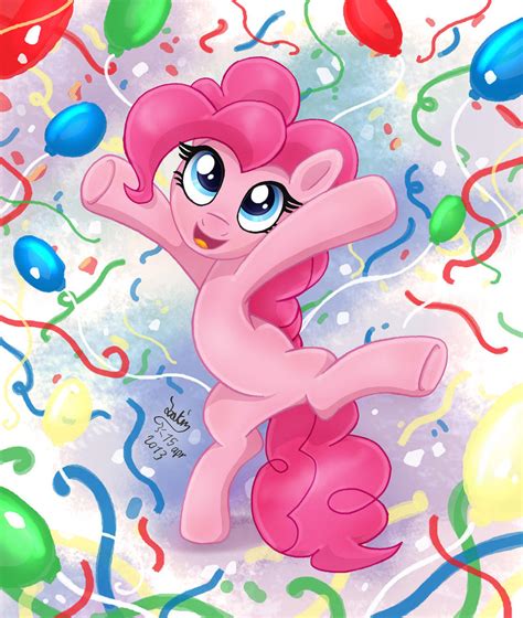 MLP FIM - Pinkie Pie Party Hard by Joakaha on DeviantArt