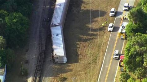 Amtrak Auto Train Full of Vehicles Topples in Derailment