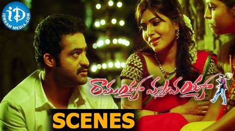 Ramayya Vasthavayya Movie Scenes || Samantha, NTR Temple Scene - YouTube