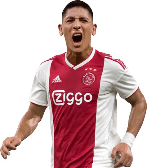 Edson Álvarez Ajax football render - FootyRenders