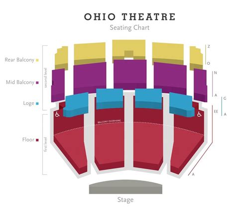 landmark theater seating chart | Seating charts, Theater seating, Seating plan