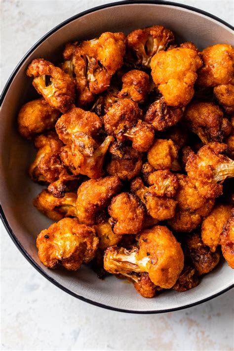 Air Fryer Buffalo Cauliflower - The Almond Eater