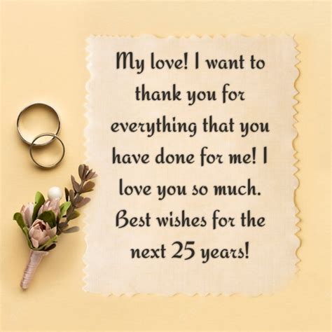 90+ Best 25th Wedding Anniversary Wishes for Husband