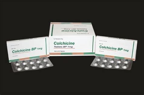 Colchicine Tablets BP 1mg Manufacturer in Mumbai, Maharashtra - Best Price