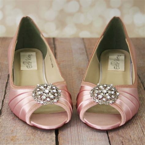 Pink Wedding Shoes Blush Pink Shoes Vintage Wedding Shoes