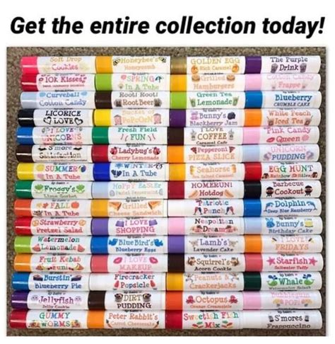 Entire Lipsessed Lip Balm Collection (60 Flavors) in 2020 | The balm ...