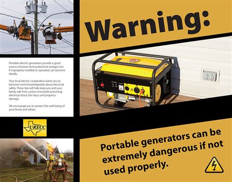 Generator Safety | Upshur Rural Electric Cooperative Corporation | Texas