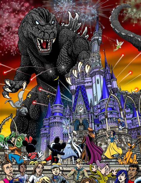 Godzilla At Disney World 2020 by kaijuverse on DeviantArt