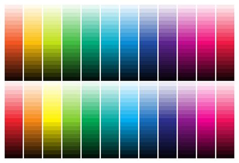 Color Chart by Ashleysonglover on DeviantArt