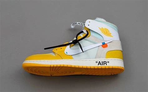 Off-White Air Jordan 1 Canary Yellow Release Date - Sneaker Bar Detroit