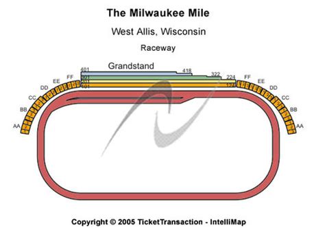 Milwaukee Mile At Wisconsin State Fair Park Tickets, Seating Charts and ...