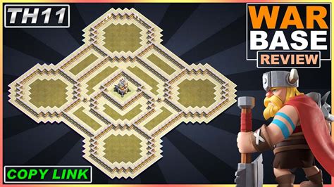 NEW!! TH11 Base 2021 with Copy Link!! | Anti 3 star TH11 War Base ...